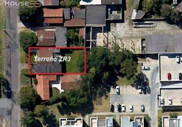 Terreno à venda, 450 m² por r$ 1.090.000,00 - portão - curitiba/pr