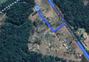 Chácara / sítio à venda na rodovia eng tancredo benghi, 1, zona rural, pinhão por r$ 400.000