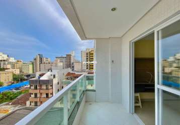 Apartamento com 2 quartos à venda na avenida praiana, 1653, praia do morro, guarapari por r$ 595.000