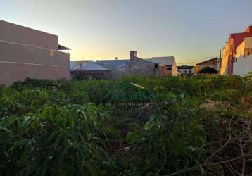 Terreno à venda, 264 m² por r$ 243.800,00 - esmeralda - cascavel/pr