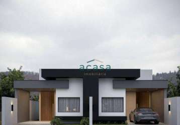 Casa com 1 suíte mais 2 dormitórios à venda, 96 m² por r$ 550.000 - brasmadeira - cascavel/pr