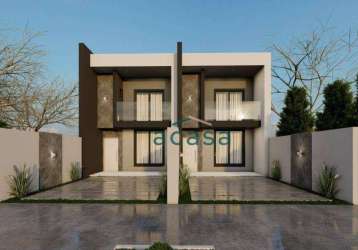 Sobrado à venda, 91 m² por r$ 440.000,00 - florais do parana - cascavel/pr