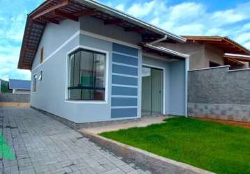 Casa com 2 quartos à venda no arapongas, indaial , 47 m2 por r$ 278.000