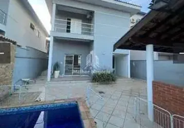 Casa à venda com 04 dormitórios e suíte, terras de piracicaba 4, piracicaba, sp - r$1.220.o0o,00 -