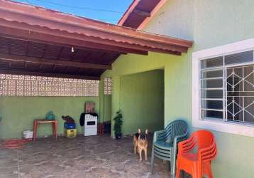 Casa à venda com 3 dormitórios, no jardim paulista, em monte mor, sp