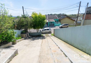 Duas casas geminadas de madeira, à venda, Cristo Rei, Campo Largo, PR -  Soluti Imóveis