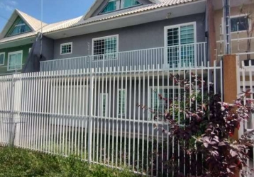 Excelentes Sobrados Novos com 3 dormitórios a venda, 107 m² por  R$665.000,00, localizados no bairro Cidade Jardim, São José dos Pinhais/PR  - Haas Imóveis