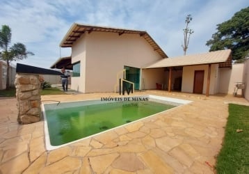 Casas com piscina à venda em Pousada Del Rey, Igarapé, MG - ZAP