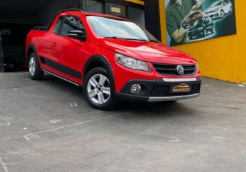 Comprar Picape Volkswagen Saveiro 1.6 16v G6 Cross Cabine Dupla Flex  Vermelho 2015 em Bauru-SP