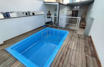 Maravilhosa cobertura / penthouse à venda, 3 quartos, piscina privativa e vaga de garagem, jardim c