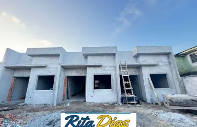 Casa geminada no bairro canoas em pontal do paraná-pr