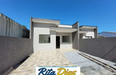 Casa geminada em santa terezinha, pontal do paraná/pr