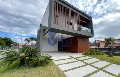 Casa com 4 quartos à venda na avenida luiz boiteux piazza, 2718, cachoeira do bom jesus, florianópolis, 303 m2 por r$ 3.400.000