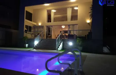 Casa em condomínio fechado com 3 quartos à venda na rua joão luiz da silva brito, 1593, canasvieiras, florianópolis por r$ 2.640.000