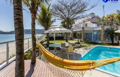 Casa com 5 quartos à venda na rua berta lutz, 274, cachoeira do bom jesus, florianópolis por r$ 25.000.000