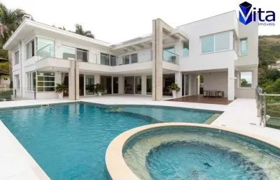 Casa com 6 quartos à venda na rua nicolino tancredo, 243, praia brava, florianópolis, 1097 m2 por r$ 19.200.000
