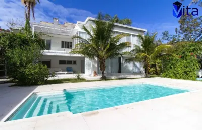 Casa com 7 quartos à venda na rua léa castro ramos, 238, praia brava, florianópolis, 970 m2 por r$ 9.900.000