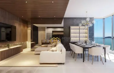Apartamento com 4 dormitórios à venda, 124 m² por r$ 1.650.000,00 - centro - balneário piçarras/sc