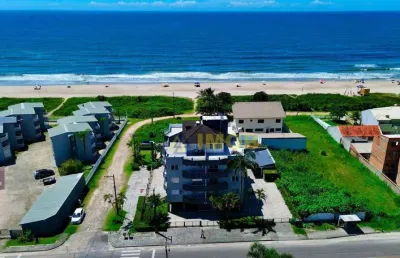 Apartamento 2 quartos vista mar pé areia brejatuba r$ 550mil