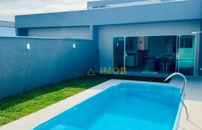 Casa 3 quartos piscina mobiliada nereidas guaratuba