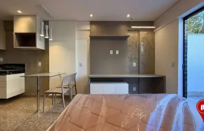 Flat com 1 dormitório à venda, 23 m² por r$ 480.000,00 - buritis - belo horizonte/mg