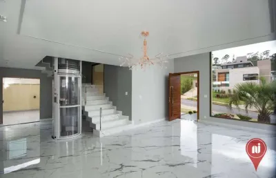 Casa com 7 dormitórios à venda, 449 m² por r$ 4.100.000,00 - alphaville - lagoa dos ingleses - nova lima/mg