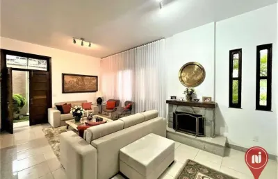 Casa com 4 dormitórios à venda, 310 m² por r$ 2.500.000,00 - belvedere - belo horizonte/mg