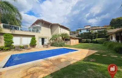 Casa com 4 dormitórios à venda, 446 m² por r$ 2.800.000,00 - ouro velho mansões - nova lima/mg