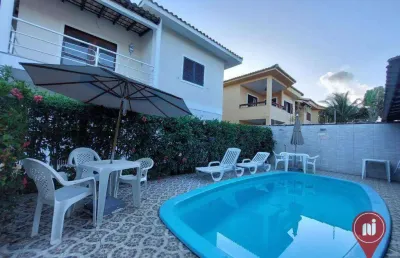Apartamento mobiliado com 2 dormitórios à venda, 90 m² por r$ 600.000 - paraíso dos pataxós - porto seguro/ba