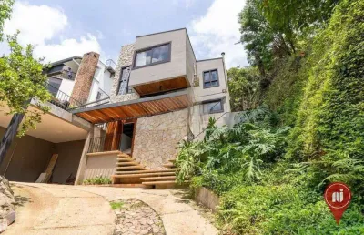Casa com 3 dormitórios à venda, 210 m² por r$ 2.400.000,00 - ville de montagne - nova lima/mg