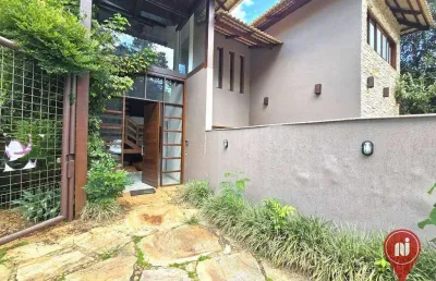 Casa com 4 dormitórios à venda, 480 m² por r$ 3.500.000,00 - ville de montagne - nova lima/mg