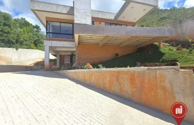 Casa com 4 dormitórios à venda, 271 m² por r$ 2.430.000,00 - ville de montagne - nova lima/mg