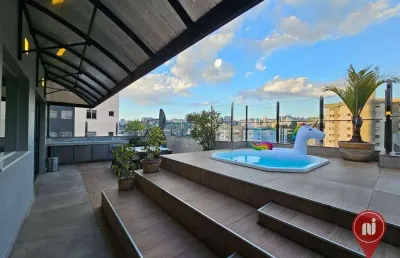 Cobertura com 4 dormitórios à venda, 286 m² por r$ 1.900.000,00 - buritis - belo horizonte/mg