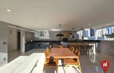 Cobertura com 3 dormitórios para alugar, 185 m² por r$ 9.398,00/mês - buritis - belo horizonte/mg