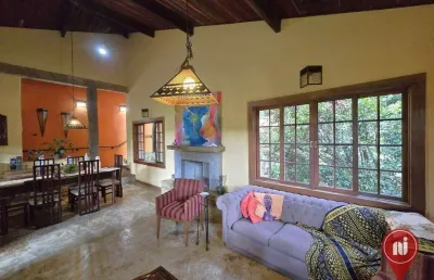 Casa com 6 dormitórios à venda, 280 m² por r$ 1.450.000,00 - ville de montagne - nova lima/mg