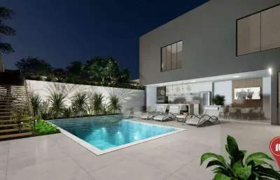 Casa com 4 dormitórios à venda, 350 m² por r$ 3.500.000,00 - alphaville - lagoa dos ingleses - nova lima/mg