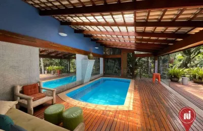 Casa com 4 dormitórios à venda, 555 m² por r$ 2.300.000,00 - ouro velho mansões - nova lima/mg