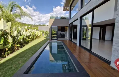 Casa com 4 dormitórios à venda, 490 m² por r$ 5.890.000,00 - alphaville - lagoa dos ingleses - nova lima/mg