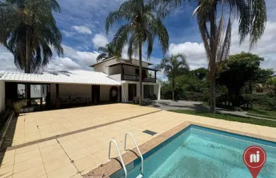 Casa com 3 dormitórios à venda, 500 m² por r$ 2.500.000,00 - condados da lagoa - lagoa santa/mg