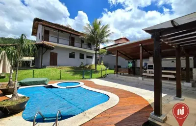 Casa com 4 dormitórios à venda, 367 m² por r$ 2.200.000,00 - le cottage - nova lima/mg