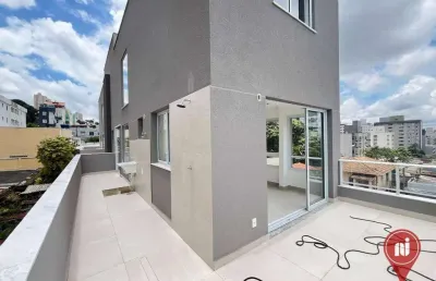 Cobertura com 2 dormitórios à venda, 95 m² por r$ 966.000,00 - santa efigênia - belo horizonte/mg