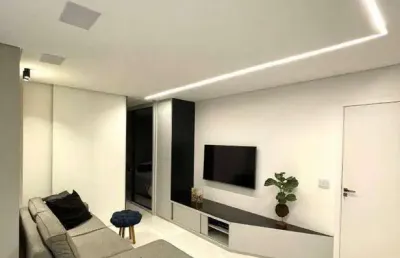 Apartamento com 1 dormitório à venda, 52 m² por r$ 850.000,00 - vila da serra - nova lima/mg
