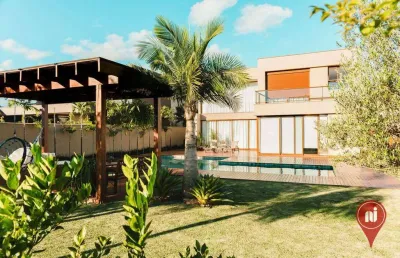 Casa com 4 dormitórios à venda, 457 m² por r$ 7.990.000 - alphaville - lagoa dos ingleses - nova lima/mg