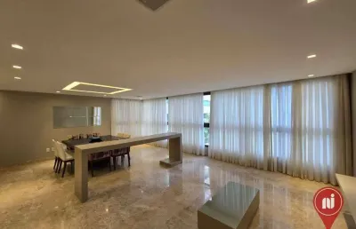 Apartamento com 4 dormitórios à venda, 150 m² por r$ 1.800.000 - vila da serra - nova lima/mg