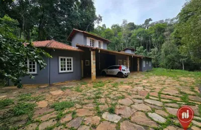 Casa com 5 dormitórios, 370 m² - venda por r$ 1.950.000,00 ou aluguel por r$ 7.510,00/mês - parque do engenho - nova lima/mg