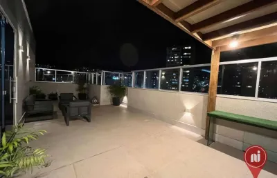 Cobertura com 4 dormitórios, 193 m² - venda por r$ 1.750.000,00 ou aluguel por r$ 10.910,00/mês - buritis - belo horizonte/mg