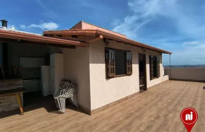Cobertura com 4 dormitórios para alugar, 230 m² por r$ 7.195,00/mês - buritis - belo horizonte/mg