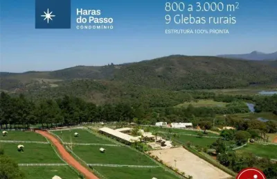Terreno à venda, 801 m² à partir de r$ 484.000 - zona rural - itabirito/mg