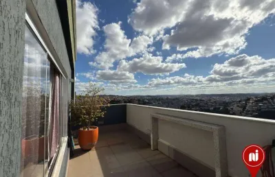 Cobertura com 2 dormitórios à venda, 120 m² por r$ 870.000,00 - estoril - belo horizonte/mg