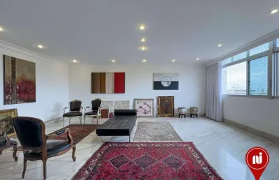 Apartamento com 4 dormitórios à venda, 314 m² por r$ 2.600.000,00 - serra - belo horizonte/mg